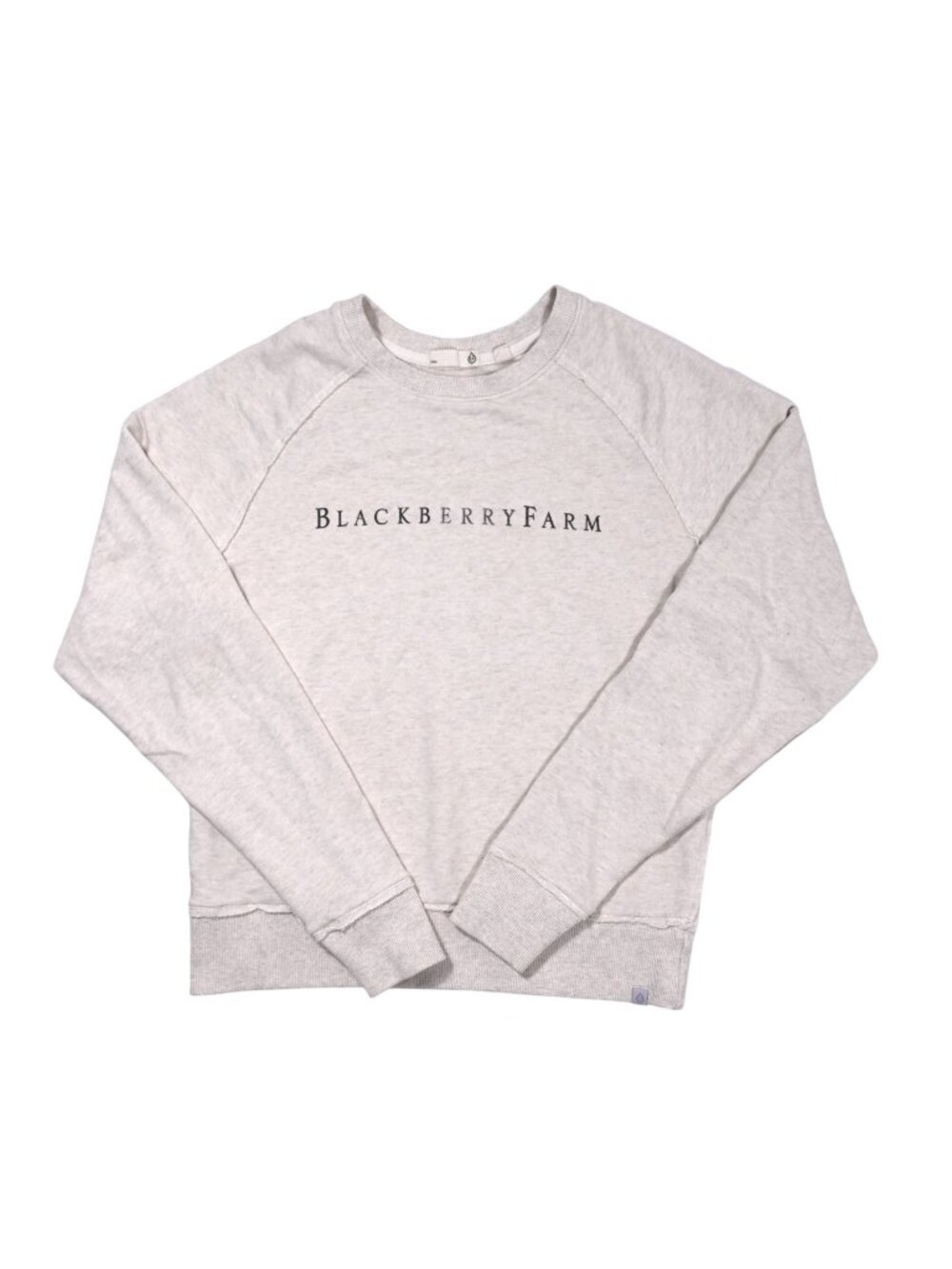 Blackberry Farm Tasc Varsity Sweatshirt in Oatmeal Heather